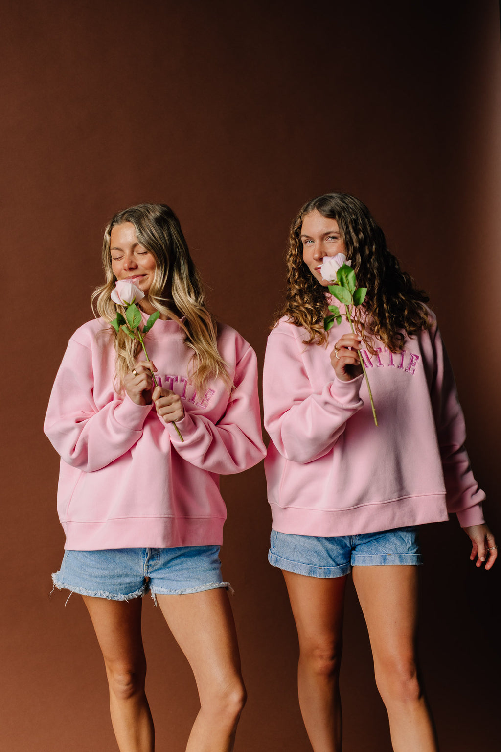 Cozy Fleece Half-High Neck Sweatshirt