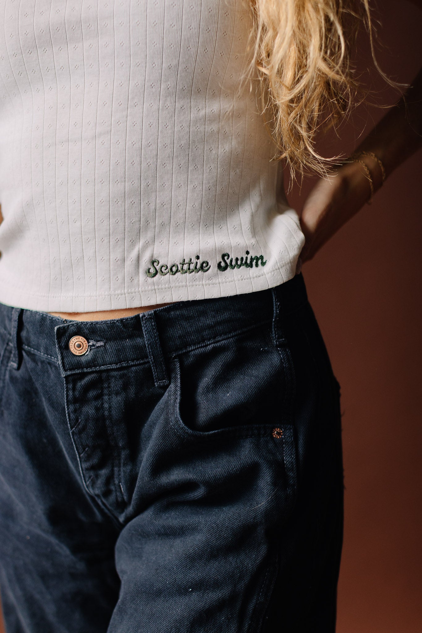 Scottie Pointelle Tank