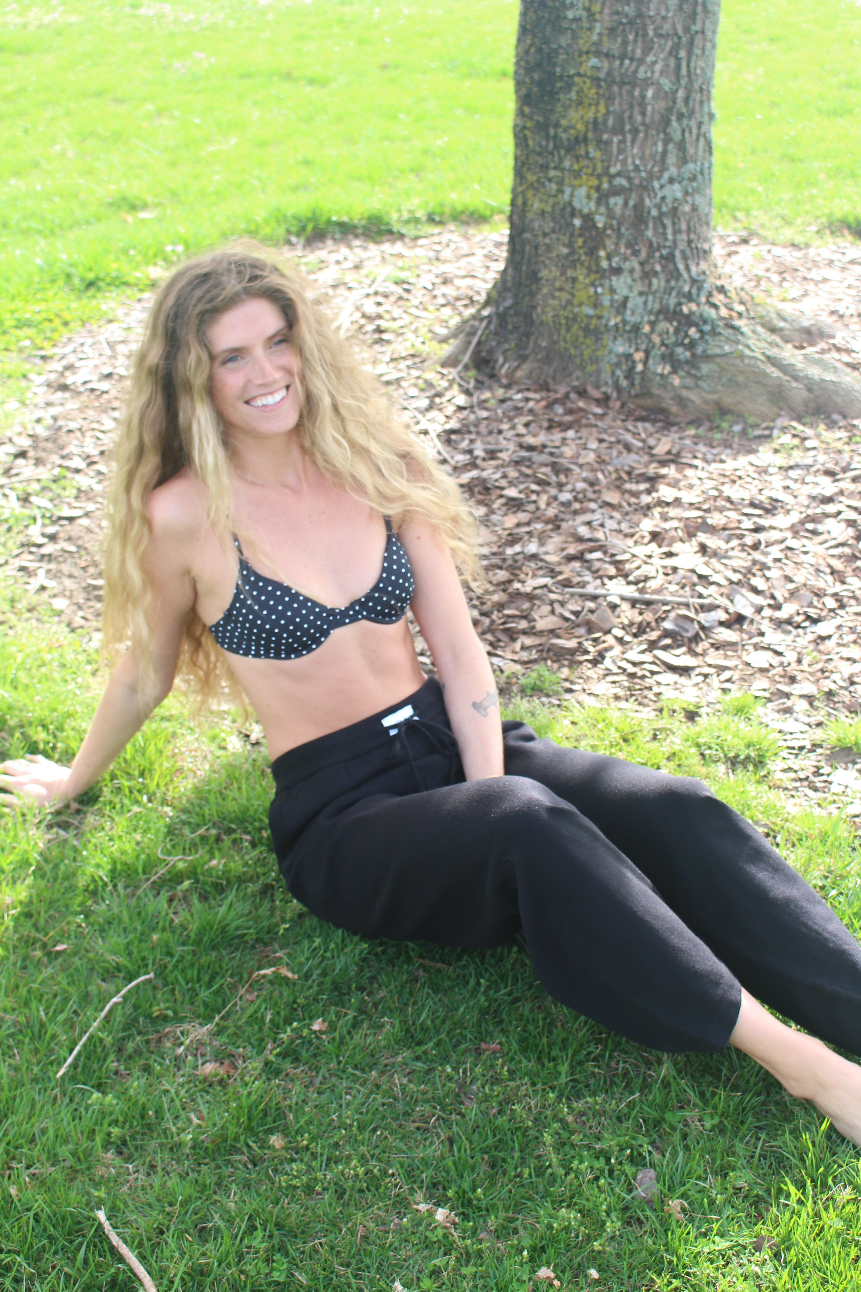 Polka Dot Underwire Bikini Top