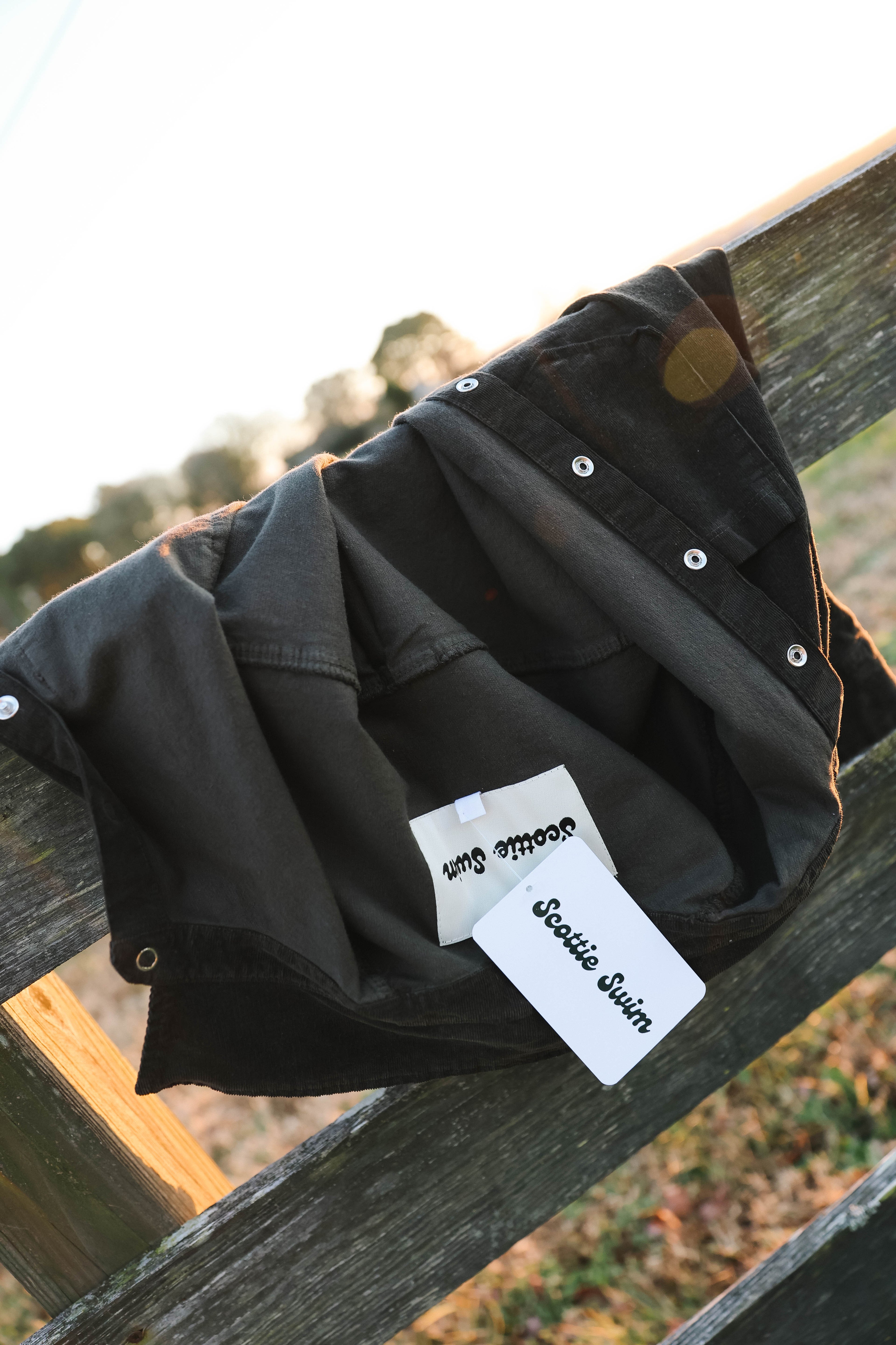 Corduroy Scottie Shirt