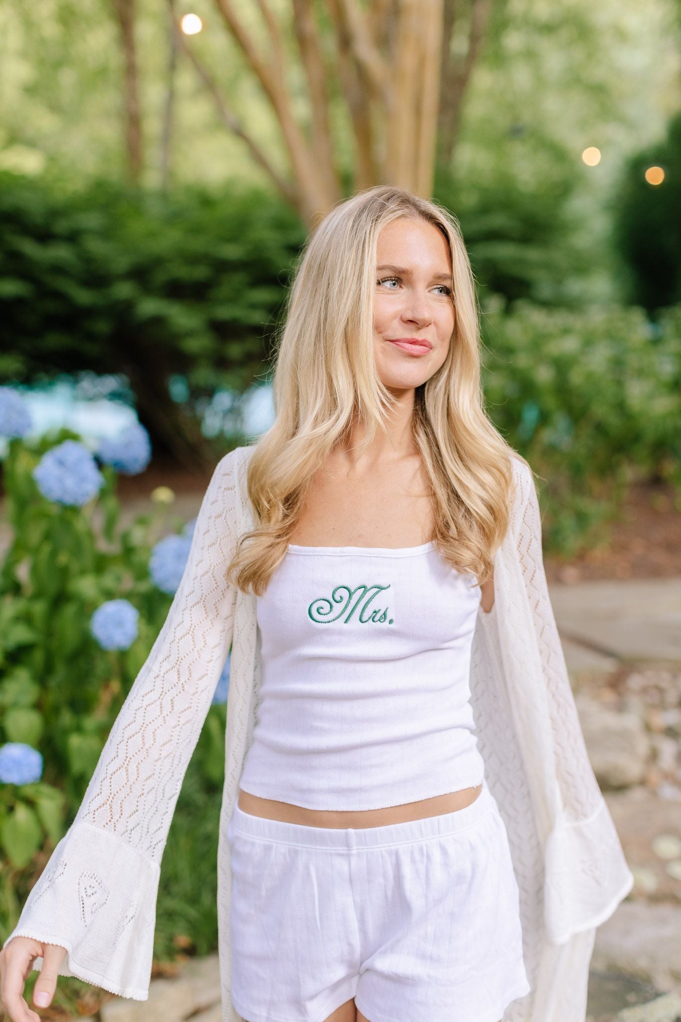 MRS. Pointelle Short Set