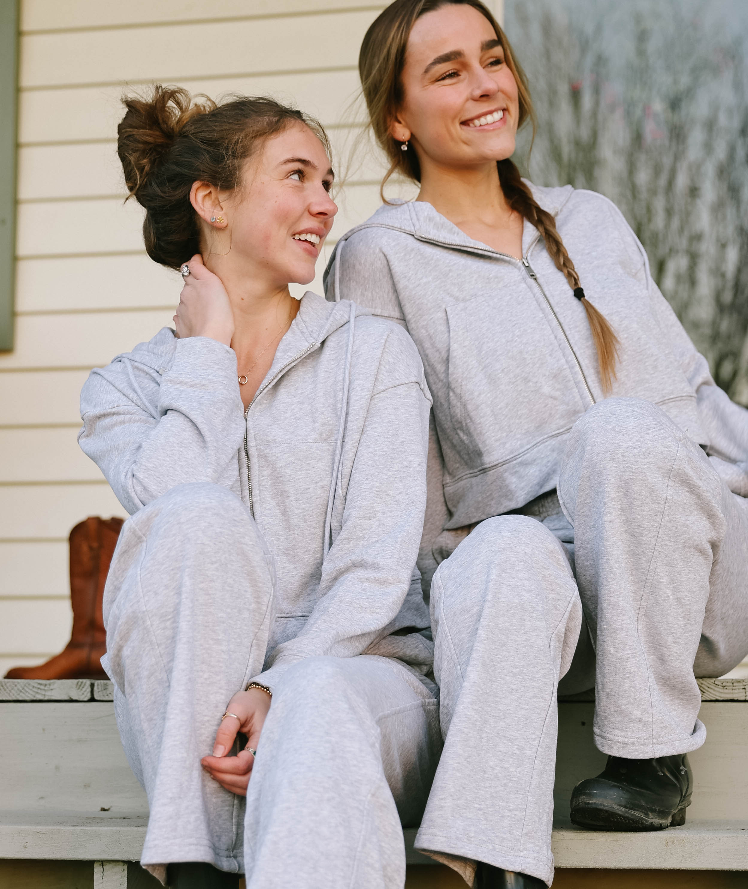 Drawstring Wide Leg Sweatpants